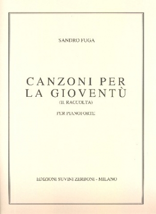 Canzoni per la gioventu vol.2 per pianoforte
