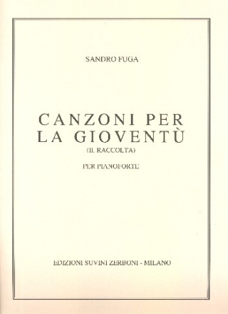 Canzoni per la gioventu vol.2 per pianoforte