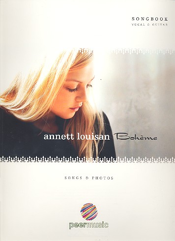 Annett Louisan: Bohme Songbook vocal/guitar/tab Songs and photos