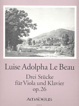 3 Stcke op.26 fr Viola und Klavier