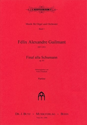 Final alla Schumann Op.83 fr Orgel und Orchester Stimmenset
