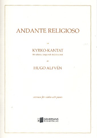 Andante religioso for violin and piano