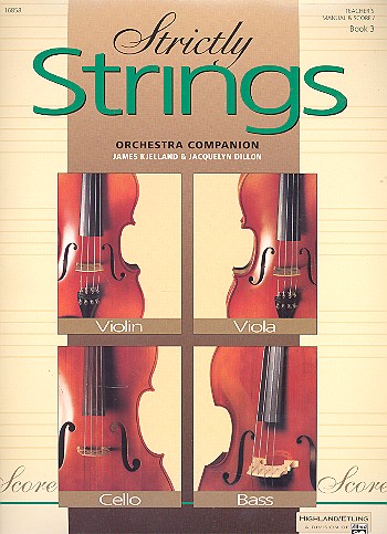 Strictly strings vol.3 teacher's score Orchestra companion
