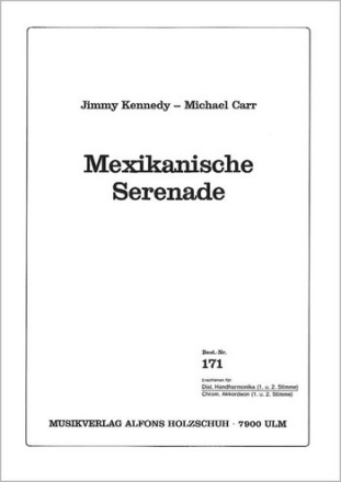 Mexikanische Serenade fr diatonische Handharmonika (mit 2. Stimme)