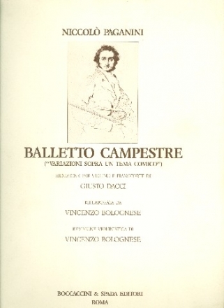 Balletto campestre per violino e pianoforte Dacci, Giusto, arr.
