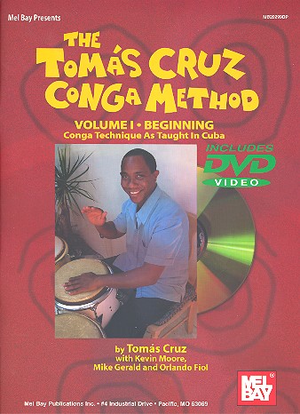 The Tomas Cruz conga method vol.1 (+DVD-Video) beginning conga technique
