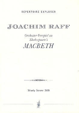 Macbeth Orchester-Vorspiel nach Shakespeare fr Orchester Studienpartitur