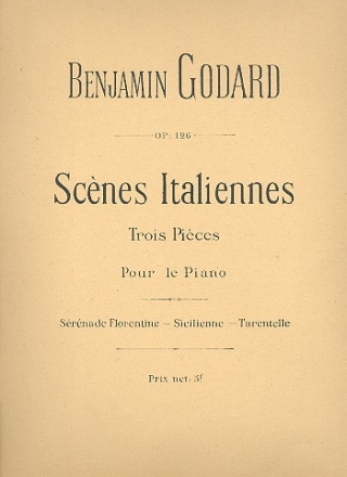 Scenes Italiennes op.126  pour piano