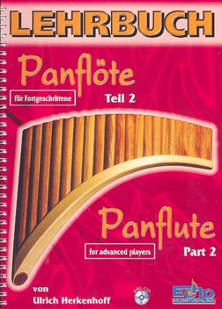 Lehrbuch Panflöte Band 2 (+CD) für Fortgeschrittene