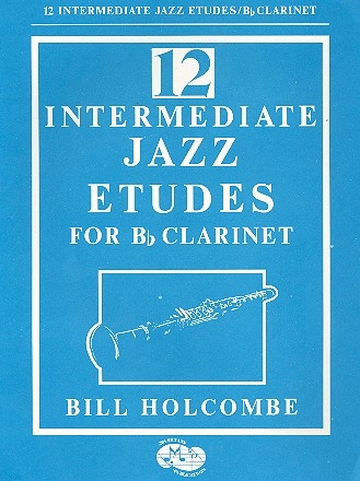 12 intermediate Jazz etudes (+CD) for clarinet
