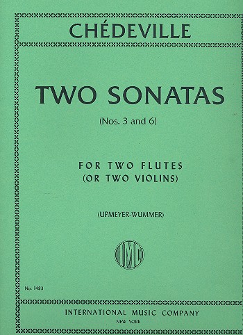 2 Sonaten Nr.3 und Nr.6 fr 2 Flten