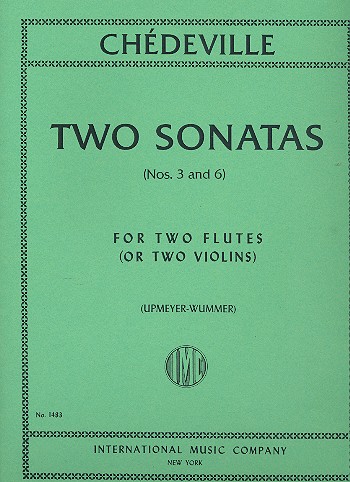 2 Sonaten Nr.3 und Nr.6 fr 2 Flten