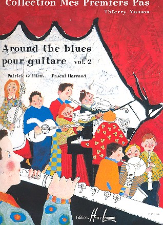 Around the blues vol.2 pour guitare Harrand, Pascal, Koautor