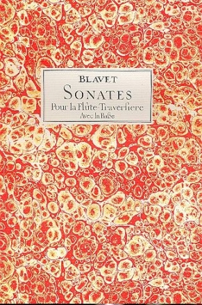 Sonates meles de pieces op.2 livre 3  pour la flute traversiere avec la basse facsimile