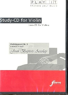 Konzert e-Moll für Violine und Orchester Playalong-CD