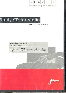 Konzert e-Moll fr Violine und Orchester Playalong-CD