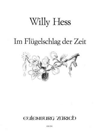 Im Flgelschlag der Zeit op.85 5 Gesnge fr mittlere Stimme und Klavier