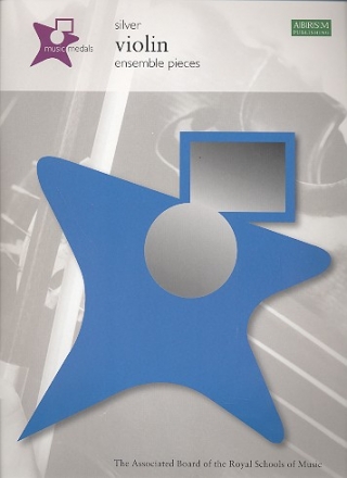Silver violin ensemble pieces (music medals)  score