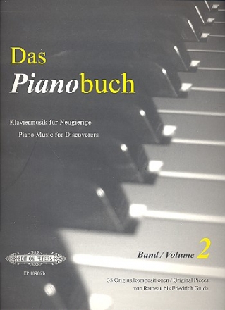 Das Pianobuch Band 2  fr Klavier (mittelschwer bis schwer)