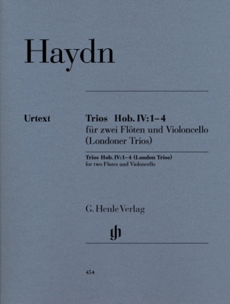 Trios Hob.IV:1-4 fr 2 Flten und Violoncello Stimmen