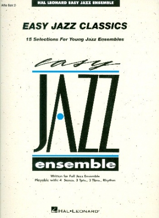 Easy Jazz Classics for young jazz ensemble alto saxophone 2