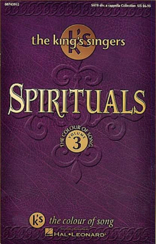 Spirituals vol.3 for mixed chorus a cappella,  score The King Singers