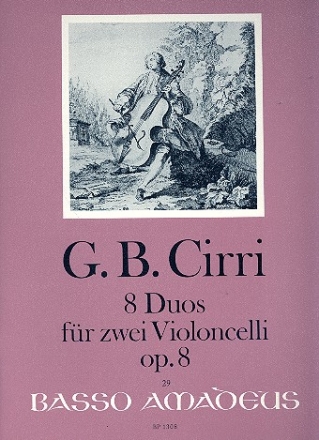 8 Duos op.8  fr 2 Violoncelli