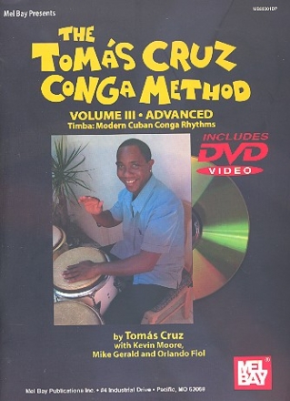 The Tomas Cruz Conga Method vol.3 (+DVD-Video) Advanced level