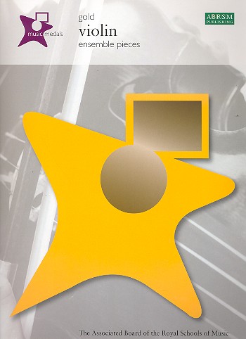 Gold violin ensemble pieces for violin ensemble score