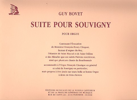 Suite pour Souvigny pour orgue