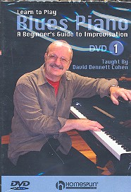 Learn to play Blues piano vol.1 DVD a beginner's guide to improvisation