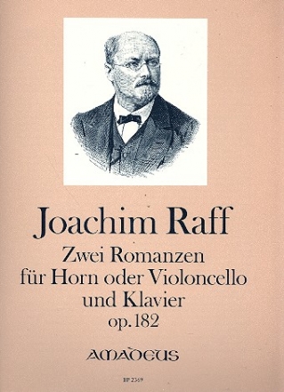 2 Romanzen op.182 fr Horn (Violoncello) und Klavier Partitur und Stimmen