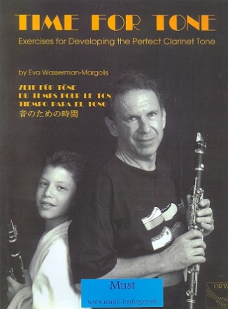 Time for tone exercises for developing the perfect clarinet tone (en/fr/dt/sp/jap)