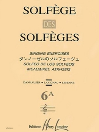 Solfege des Solfeges vol.6a singing exercises Lavignac, Koautor