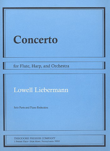 Concerto op.48 for flute, harp and orchestra, solo parts and piano reduction