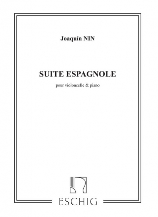 Suite espagnole pour violoncelle et piano