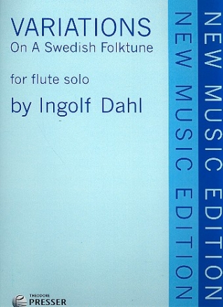 Variations on a Swedish folktune for flute solo (1945)