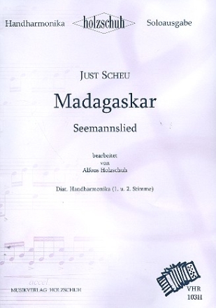 Madagaskar Seemannslied fr diatonische Handharmonika 1. und 2. Stimme