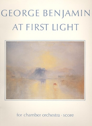 At first light for chamber orchestra score