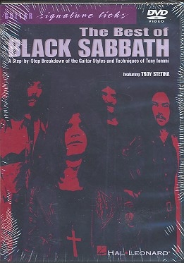 The best of Black Sabbath DVD-Video guitar signature licks series