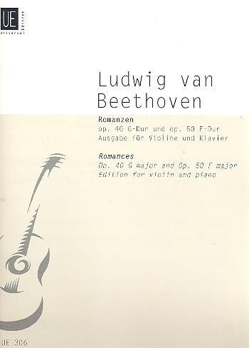 Romanzen G-Dur op.40 und F-Dur op.50 fr Violine und Orchester fr Violine und Klavier