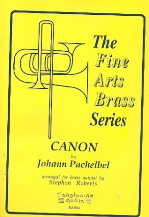 Canon fr 2 Trompeten, Horn, Posaune und Tuba,  Partitur und Stimmen Roberts, Stephen, Arr.