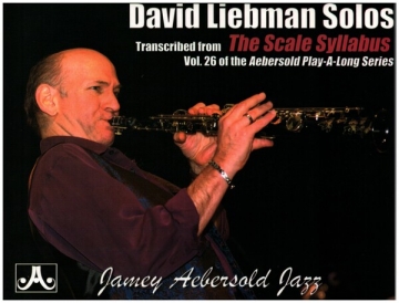 The scale syllabus transcribed from the recording of vol.26 of the Aebersold play-a-long series
