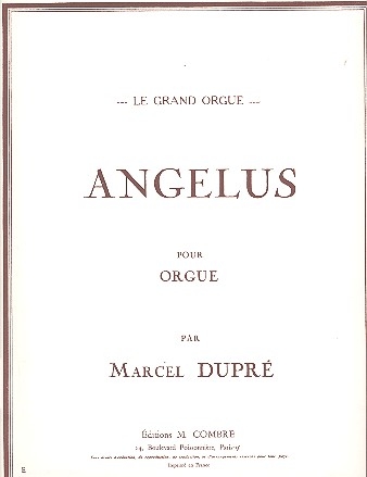 Angelus pour orgue