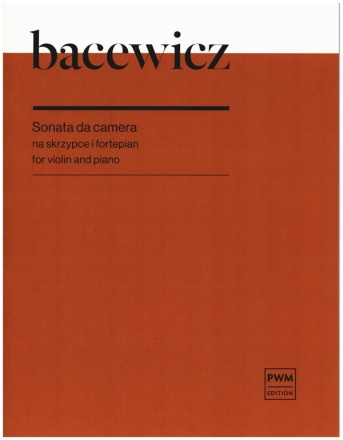 Sonata da camera for violin and piano