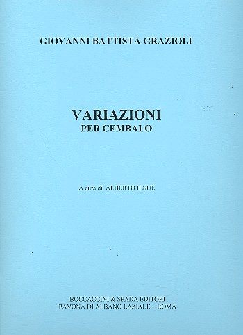 Variazioni per cembalo