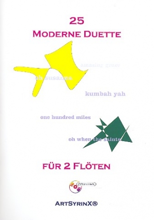 25 moderne Duette (+CD) fr Flten