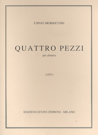 4 pezzi (1957) per chitarra