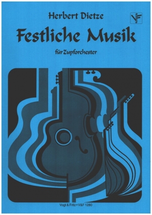 Festliche Musik fr Zupforchester Partitur