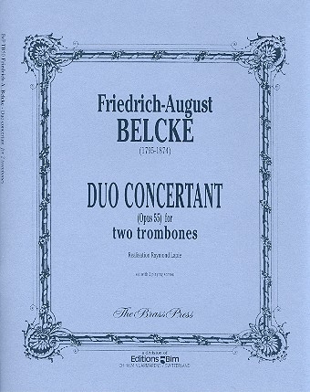 Duo concertant op.55 fr 2 Posaunen, 2Spielpartituren